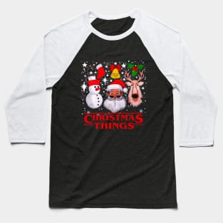 Christmas Things funny and cute Baseball T-Shirt